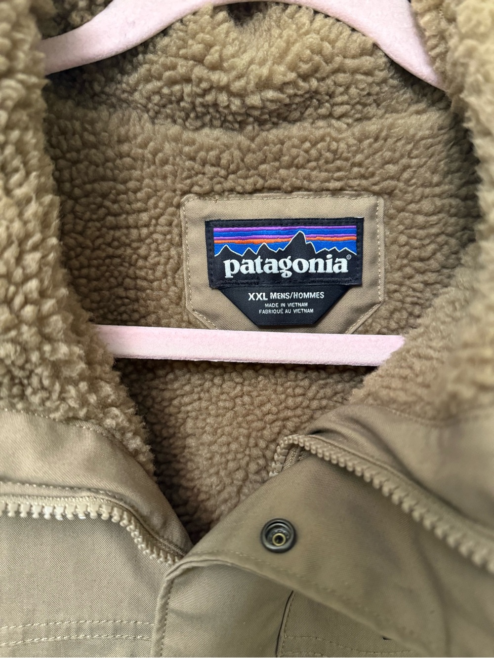 Patagonia Men's Brown Insulated Sherpa-Lined Jacket - Picture 2 of 6